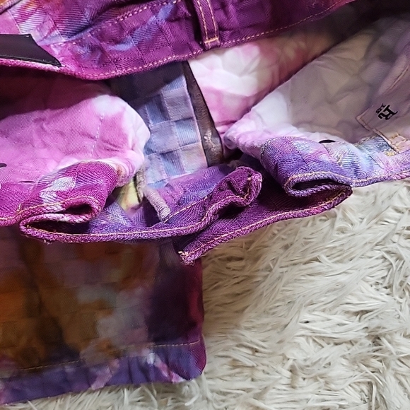 R13 Damon Pleated Relaxed Short Tie Dye Bermuda Shorts Baggy - Picture 10 of 14